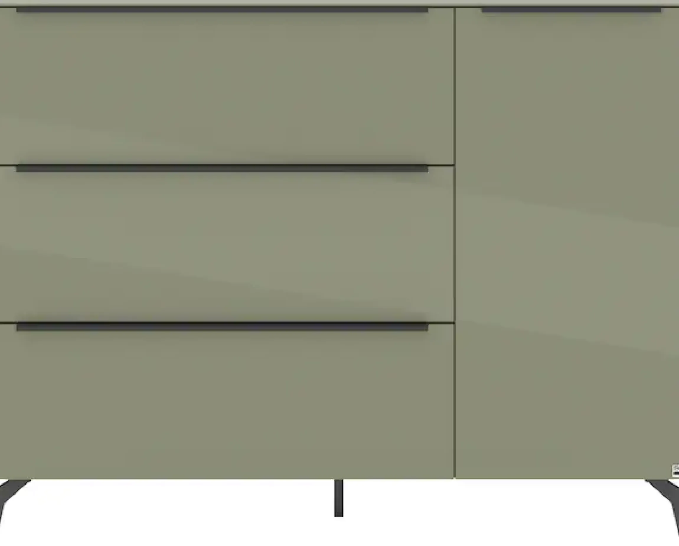 set one by Musterring Sideboard »Reno« 1 Stk. tlg. Mit Winkelfuß in diversen Farben, 109 cm Höhe & Farbauswahl