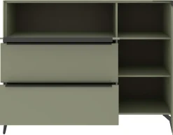 set one by Musterring Sideboard »Reno« 1 Stk. tlg. Mit Winkelfuß in diversen Farben, 109 cm Höhe & Farbauswahl