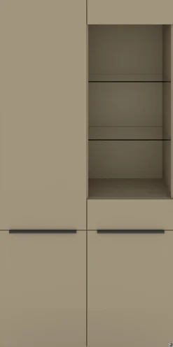 set one by Musterring Standvitrine »Reno« 1 Stk. tlg. Mit Sockel in diversen Farben, 193 cm Höhe & Farbauswahl