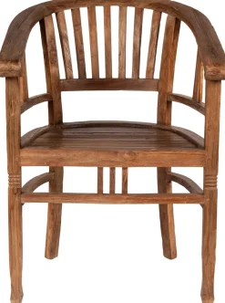 SIT Armlehnstuhl »4‑Fuß‑Armlehnstuhl aus recyceltem Teakholz« () aus recyceltem Teak-Altholz