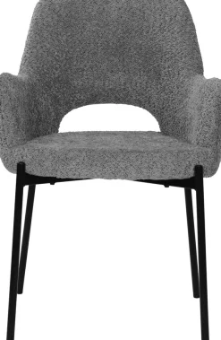 SIT Armlehnstuhl »Kiew 2er-Set Bouclé Esszimmerstühle mit Rücken Cut-Out« (Set) 2 Stk.Öko-Tex Bouclé-Bezug & modernes Rücken Cut-Out Design