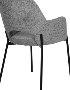 SIT Armlehnstuhl »Kiew 2er-Set Bouclé Esszimmerstühle mit Rücken Cut-Out« (Set) 2 Stk.Öko-Tex Bouclé-Bezug & modernes Rücken Cut-Out Design