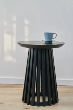 SIT Beistelltisch »Madrid Beistelltisch & Hocker 2-in-1 mit Schweizer Kante« 2-in-1 Funktion & elegante Tischplatte mit Schweizer Kante