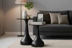 SIT Beistelltisch »Ottawa rund aus Mango massiv für kleine Räume« 1 Stk. tlg. Runde Tischplatte Ø 38 cm – ideal für kleine Räume