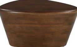 SIT Beistelltisch »Tel Aviv aus Mango massiv mit dreieckiger Tischplatte« 1 Stk. tlg. Geometrisches Design mit dreieckiger Massivholz-Tischplatte
