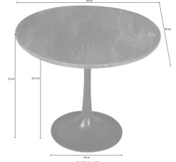 SIT Beistelltisch »T-MODERN COUCH TABLE MEDIUM« mit eingelassenem SIT Button