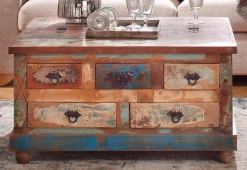 SIT Couchtisch »Riverboat« Breite 90 cm, Shabby Chic, Vintage