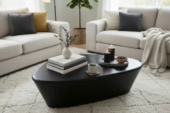 SIT Couchtisch »Venedig aus Mango massiv mit dreieckiger Tischplatte« 1 Stk. tlg. Geometrisches Design mit großer dreieckiger Massivholzplatte