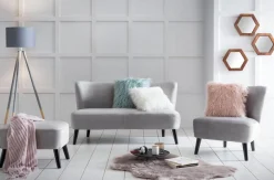 SIT Couchtisch »Wien aus Marmor mit Metallgestell – quadratisches Design« Echter Marmor mit gerader Kante & stabilem Metallgestell