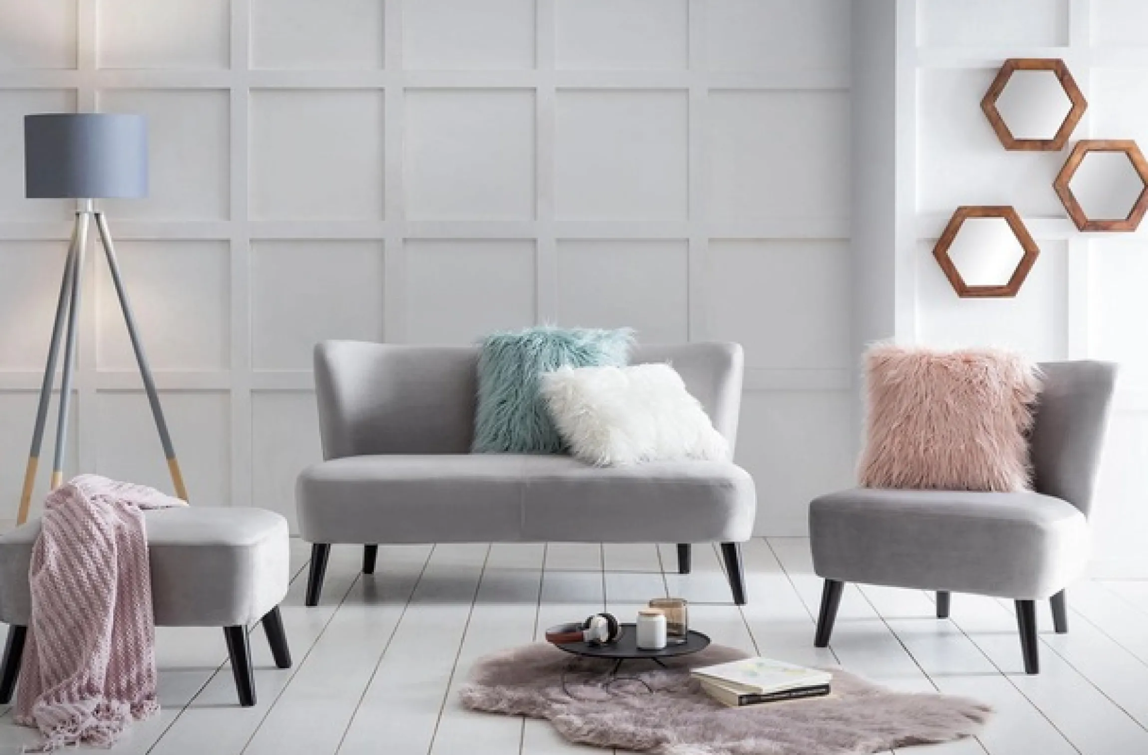SIT Couchtisch »Wien aus Marmor mit Metallgestell – quadratisches Design« Echter Marmor mit gerader Kante & stabilem Metallgestell
