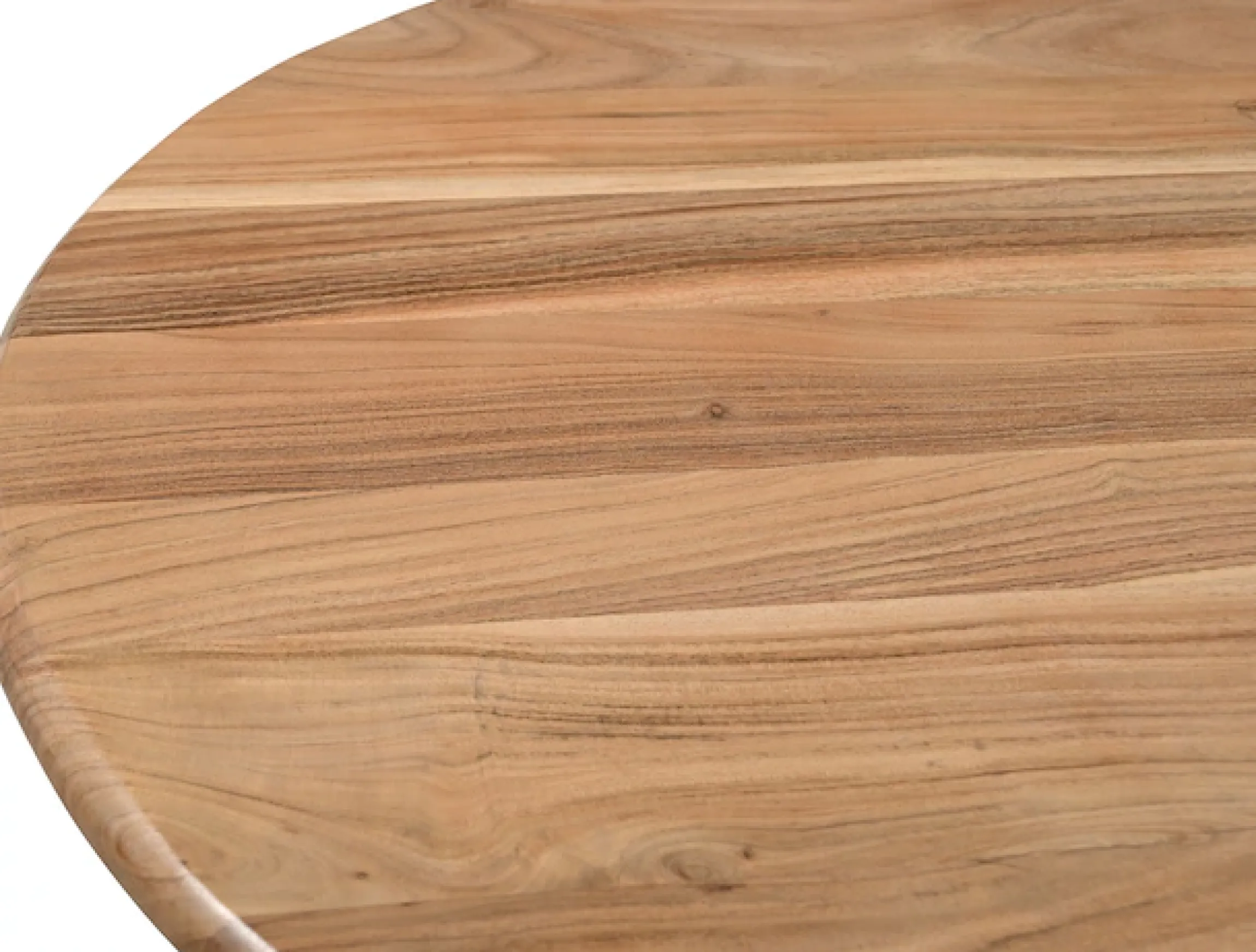 SIT Esstisch »Kyoto aus Akazie Ø120 cm mit asymmetrischem Holzgestell« 1 Stk. tlg. 4 cm starke Akazienplatte mit abgerundeten Kanten & Naturmaserung