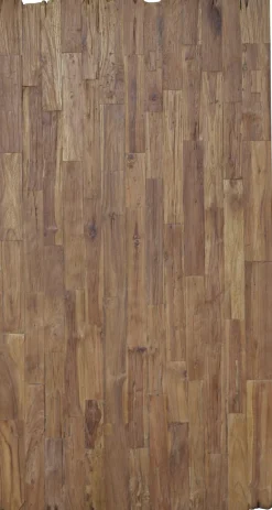 SIT Esstisch »Leiria aus Teak mit 50-mm-Platte & extravagantem Metallgestell« 50-mm-Teakplatte mit markanter Bruchkante an den kurzen Seiten