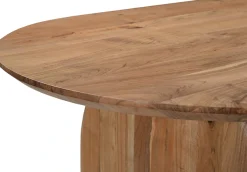 SIT Esstisch »Malmö aus Akazie 200x100 cm mit markantem Holzgestell« 1 Stk. tlg. 5 cm starke Akazienplatte mit natürlicher Maserung als Unikat