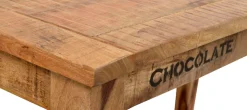 SIT Esstisch »Tisch RUSTIC – Massiver Vintage‑Holztisch 140 cm aus FSC® Mangoholz« Massiver Esstisch aus recyceltem Mangoholz im Vintage‑Shabby‑Chic