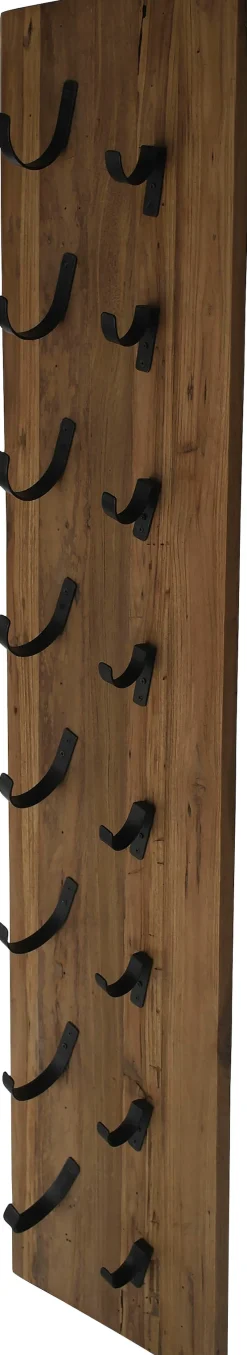 SIT Flaschenregal »Weinregal ROMANTEAKA – Wand-Flaschenregal aus Teakholz & Metall« Wand-Weinregal aus Teakholz & Metall für stilvolle Flaschen