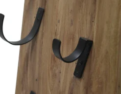 SIT Flaschenregal »Weinregal ROMANTEAKA – Wand-Flaschenregal aus Teakholz & Metall« Wand-Weinregal aus Teakholz & Metall für stilvolle Flaschen