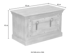 SIT Garderoben-Set »Chennai 5-tlg. Flurmöbel-Set aus Mangoholz mit Schuhschränken« Set, Dielen-Set, 5 Stk. tlg.