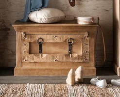 SIT Garderoben-Set »Chennai 3-tlg. Flurmöbel-Set aus Mangoholz mit Schuhschrank« Set, Dielen-Set, 3 Stk. tlg.