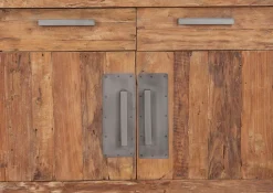 SIT Kommode »Coral Schrank 125 cm aus recyceltem Teakholz« Mit 2 Schubladen und 2 Holztüren für viel Stauraum