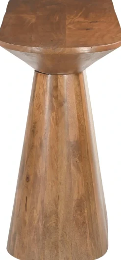SIT Konsolentisch »Montreal oval aus massivem Mangoholz mit Sockelfuß« Ovale 120-cm-Platte & ovaler Sockelfuß aus massivem Mangoholz