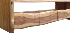 SIT Lowboard »Massives Lowboard aus Akazienholz mit natürlicher Baumkante« massive Akazie, mit Baumkante, Kommode
