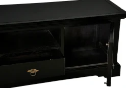 SIT Lowboard »Samba Akazie Massivholz Antikfinish 140 cm« Massives Akazienholz mit Antikfinish und Kabeldurchlass