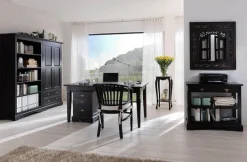 SIT Mehrzweckschrank »Aktenschrank SAMBA – Massiver FSC®-Holz-Stauraumschrank im Lodge-Stil« Massiver FSC®-Mehrzweckschrank mit Stauraum, Türen & Schubladen