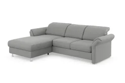 sit&more Ecksofa »Apulia L-Form« wahlweise Schlaffunktion, Bettkasten und Kopf- und Armteilverstellung