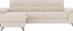 sit&more Ecksofa »Astoria L-Form« wahlweise mit motorischer Relaxfunktion