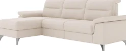 sit&more Ecksofa »Astoria L-Form« wahlweise mit motorischer Relaxfunktion