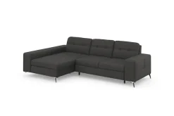 sit&more Ecksofa »Baviene L-Form« inklusive Sitztiefenverstellung & Federkern, optional Schlaffunktion