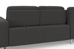 sit&more Ecksofa »Baviene L-Form« inklusive Sitztiefenverstellung & Federkern, optional Schlaffunktion