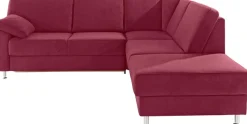 sit&more Ecksofa »Belfort L-Form« wahlweise mit Vorziehsitz und Bettkasten