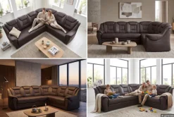 sit&more Ecksofa »Bellevue L-Form« wahlweise mit Schlaffunktion