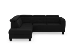 sit&more Ecksofa »Belluci L-Form« inklusive Federkern, wahlweise mit Schlaffunktion und Bettkasten