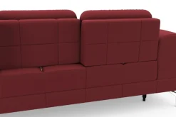 sit&more Ecksofa »Bendigo L-Form« inklusive Sitztiefenverstellung, Bodenfreiheit 15 cm, 2 Fußfarben