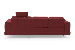 sit&more Ecksofa »Bendigo L-Form« inklusive Sitztiefenverstellung, Bodenfreiheit 15 cm, 2 Fußfarben