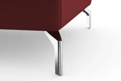 sit&more Ecksofa »Bendigo L-Form« inklusive Sitztiefenverstellung, Bodenfreiheit 15 cm, 2 Fußfarben
