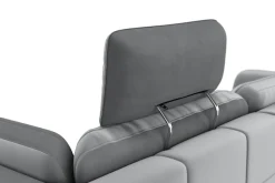 sit&more Ecksofa »Bendigo L-Form« inklusive Sitztiefenverstellung, Bodenfreiheit 12 cm, in 2 Fußfarben