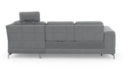 sit&more Ecksofa »Bendigo L-Form« inklusive Sitztiefenverstellung, Bodenfreiheit 12 cm, in 2 Fußfarben
