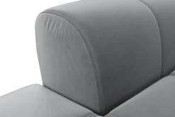 sit&more Ecksofa »Bendigo L-Form« inklusive Sitztiefenverstellung, Bodenfreiheit 12 cm, in 2 Fußfarben