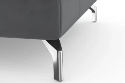 sit&more Ecksofa »Bendigo L-Form« inklusive Sitztiefenverstellung, Bodenfreiheit 12 cm, in 2 Fußfarben