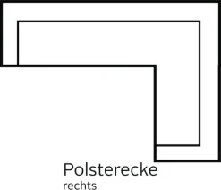 sit&more Ecksofa »Benson L-Form« wahlweise mit Schlaffunktion