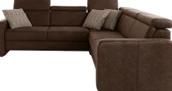 sit&more Ecksofa »Bologna L-Form« Kopfteilverstellung, wahlweise mit Schlaffunktion und Schubkasten