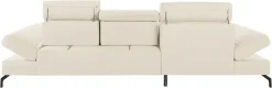 sit&more Ecksofa »Brisbane L-Form« Fußhöhe 15 cm, inklusive Sitztiefen-, Armteil- und Kopfteilverstellung
