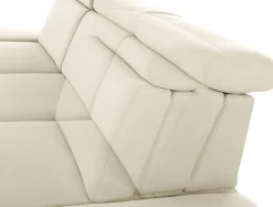 sit&more Ecksofa »Brisbane L-Form« Fußhöhe 15 cm, inklusive Sitztiefen-, Armteil- und Kopfteilverstellung