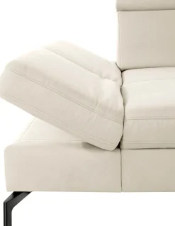 sit&more Ecksofa »Brisbane L-Form« Fußhöhe 15 cm, inklusive Sitztiefen-, Armteil- und Kopfteilverstellung