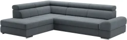 sit&more Ecksofa »Broadway L-Form« mit verstellbaren Kopfteilen, wahlweise mit Schlaffunktion