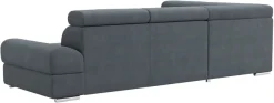 sit&more Ecksofa »Broadway L-Form« mit verstellbaren Kopfteilen, wahlweise mit Schlaffunktion