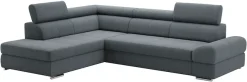 sit&more Ecksofa »Broadway L-Form« mit verstellbaren Kopfteilen, wahlweise mit Schlaffunktion